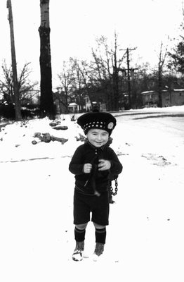 Cameron Macdonald (Chester's son), ca.1938.  Norval, ON.