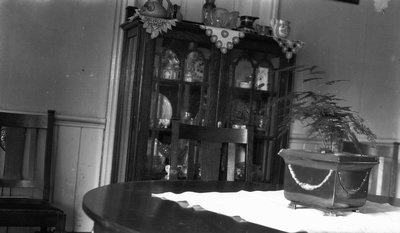 Dining room of Leaskdale Manse, Leaskdale, ON