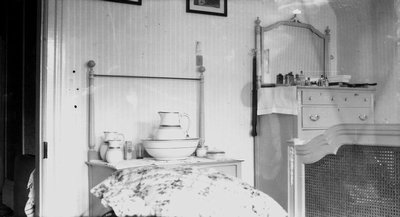 Lucy Maud Montgomery's bedroom at Leaskdale Manse, Leaskdale, ON