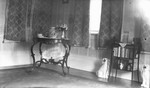 Parlor at Leaskdale Manse including Gog and Magog, the china dogs, Leaskdale, ON