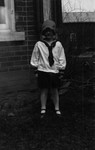 Unidentified little girl, ca.1930.  Norval, ON.