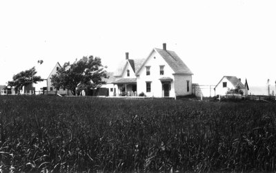 Albert MacNeill's home, ca.1890's.  Cavendish, P.E.I.