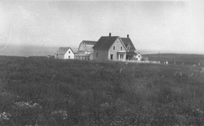 Alec MacNeill's home, ca.1890's.  Cavendish, P.E.I.