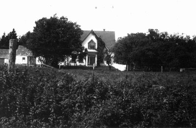 John Laird's home, ca.1890's.  Cavendish, P.E.I.