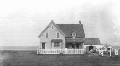 Alec MacNeill's home, ca.1890's.  Cavendish, P.E.I.