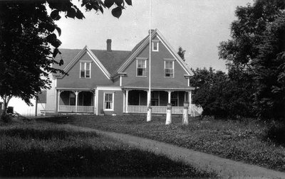 Aunt Christie Montgomery's Home, ca.1915.  P.E.I.