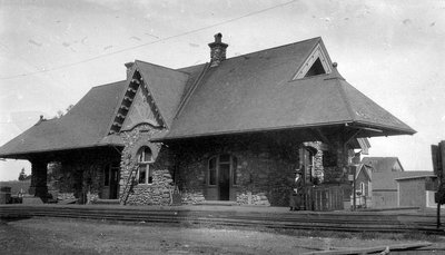 Kensington Train Station, Kensington, P.E.I., ca.1905.