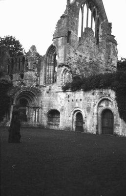 Ruins of Dryburgh Abbey, near St. Boswells, Scotland (Honeymoon, 1911)