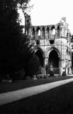 Ruins of Dryburgh Abbey, near St. Boswells, Scotland (Honeymoon, 1911)