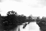 Boats on river, England (Honeymoon, 1911)