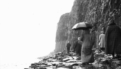 Fingal's Cave, Scotland (Honeymoon, 1911)