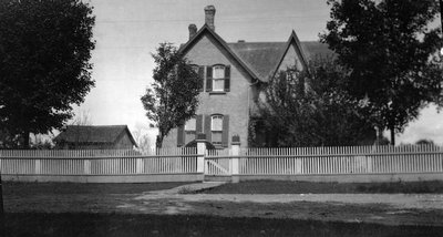 Front of Leaskdale Manse