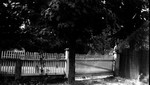 Child on fencepost,  Leaskdale, ON.