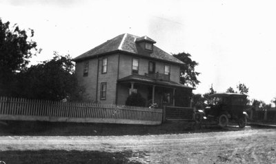 Mr. James Cook's house, ca.1911-1926.  Leaskdale, ON.