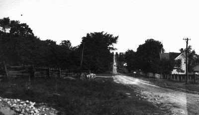 7th Concession.  Scott Twp., ca.1911-1926.  Leaskdale, ON.