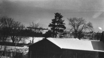 View from the bathroom of Manse at Norval