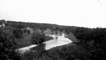 Looking down on the Credit River,  Norval, ON.