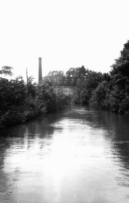 View of Barraclough Wool Factory, Glen Williams, ON.