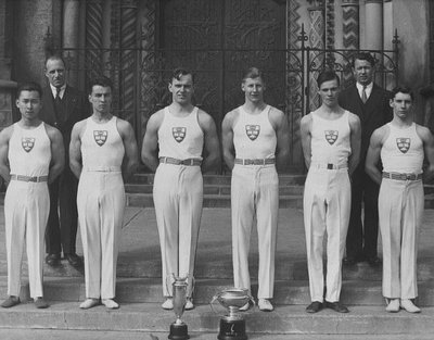 University of Toronto Gymnastic Team, Stuart Macdonald, 1936-37.