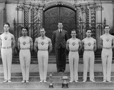 University of Toronto Gymnastic Team, Stuart Macdonald, 1939-40.