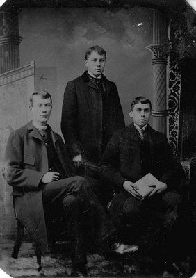 J. Sutherland, Lucy Maud Montgomery's cousin.  Cavendish, P.E.I., ca.1880's.  (Tintype).