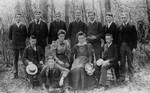3rd year students at Prince of Wales College, Charlottetown, P.E.I., ca.1893-94.