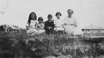 Mrs. E. Mutch with children.