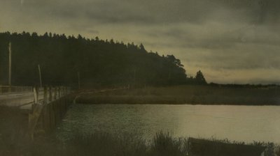 Lake of Shining Waters near house of David and Margaret McNeill, Park Corner, P.E.I.