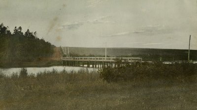 Lake of Shining Waters near McNeill house, Park Corner, P.E.I.