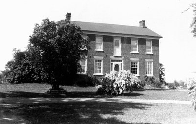 House of Luella Reid Macdonald's grandfather, Norval, ON.