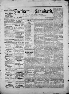 Durham Standard (1857), 31 Aug 1860