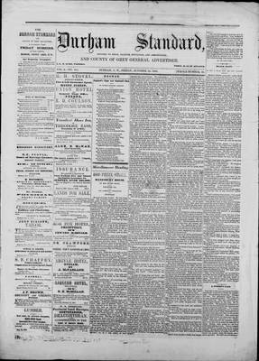 Durham Standard (1857), 12 Oct 1860