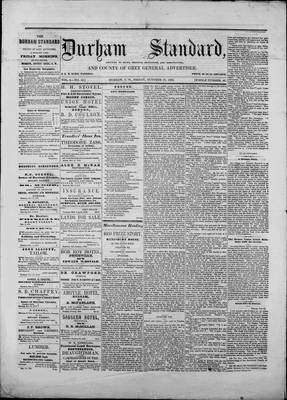 Durham Standard (1857), 19 Oct 1860