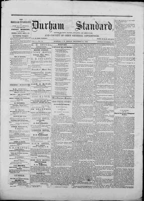 Durham Standard (1857), 21 Dec 1860