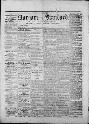 Durham Standard (1857), 8 Feb 1861