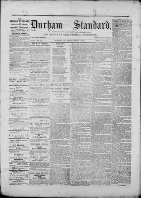 Durham Standard (1857), 1 Mar 1861