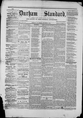 Durham Standard (1857), 7 Nov 1862