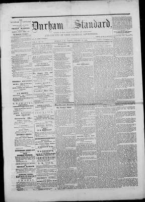 Durham Standard (1857), 30 Jan 1863