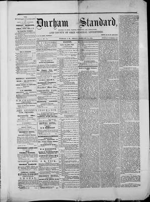 Durham Standard (1857), 12 Feb 1863