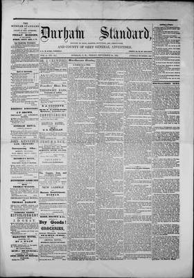 Durham Standard (1857), 18 Sep 1863