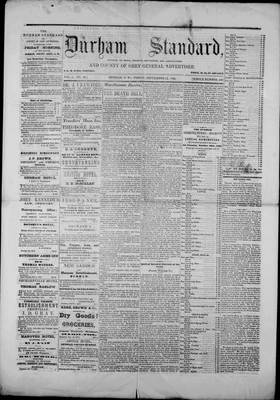 Durham Standard (1857), 25 Sep 1863