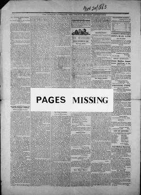 Durham Standard (1857), 20 Nov 1863