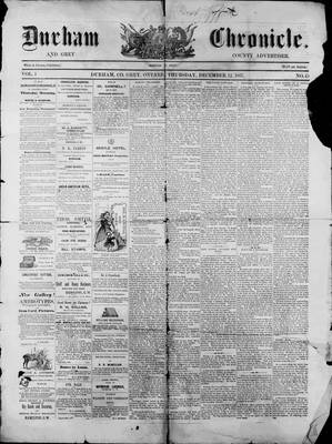 Durham Chronicle (1867), 12 Dec 1867