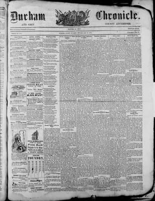 Durham Chronicle (1867), 27 Jan 1870