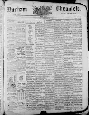 Durham Chronicle (1867), 3 Feb 1870