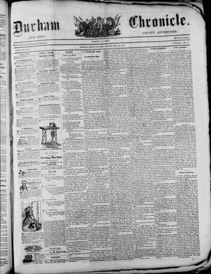 Durham Chronicle (1867), 5 May 1870