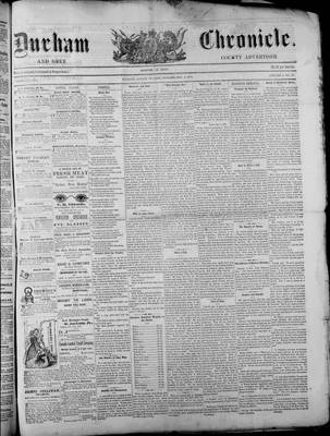 Durham Chronicle (1867), 3 Nov 1870