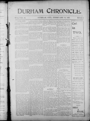 Durham Chronicle (1867), 11 Feb 1897