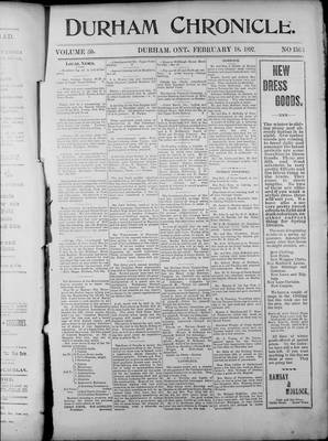 Durham Chronicle (1867), 18 Feb 1897