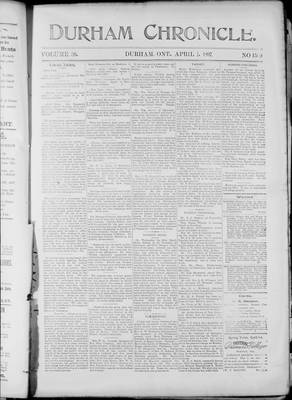 Durham Chronicle (1867), 1 Apr 1897